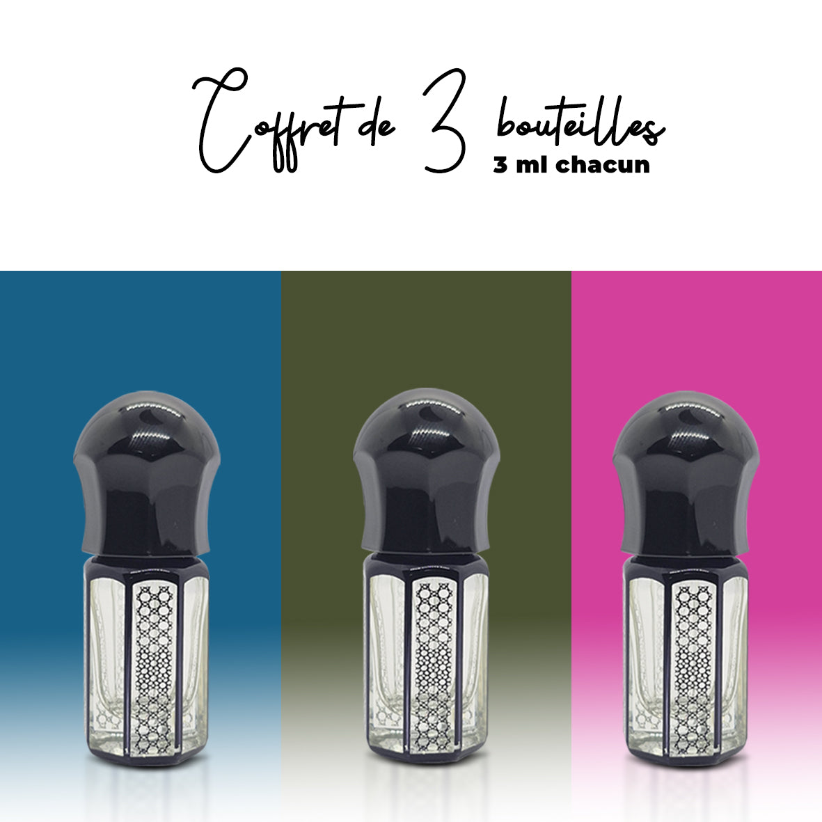 Coffret Diamant 3 bouteilles de 3ml